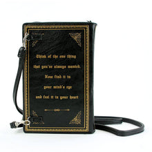 Load image into Gallery viewer, Beauty and The Beast Book Clutch Bag
