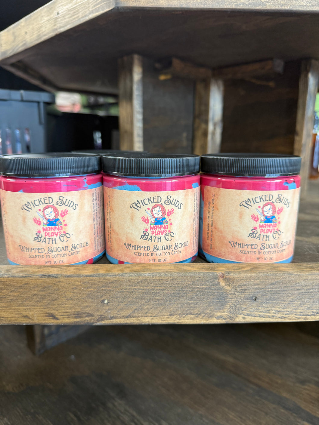 Childs Play whipped sugar scrub