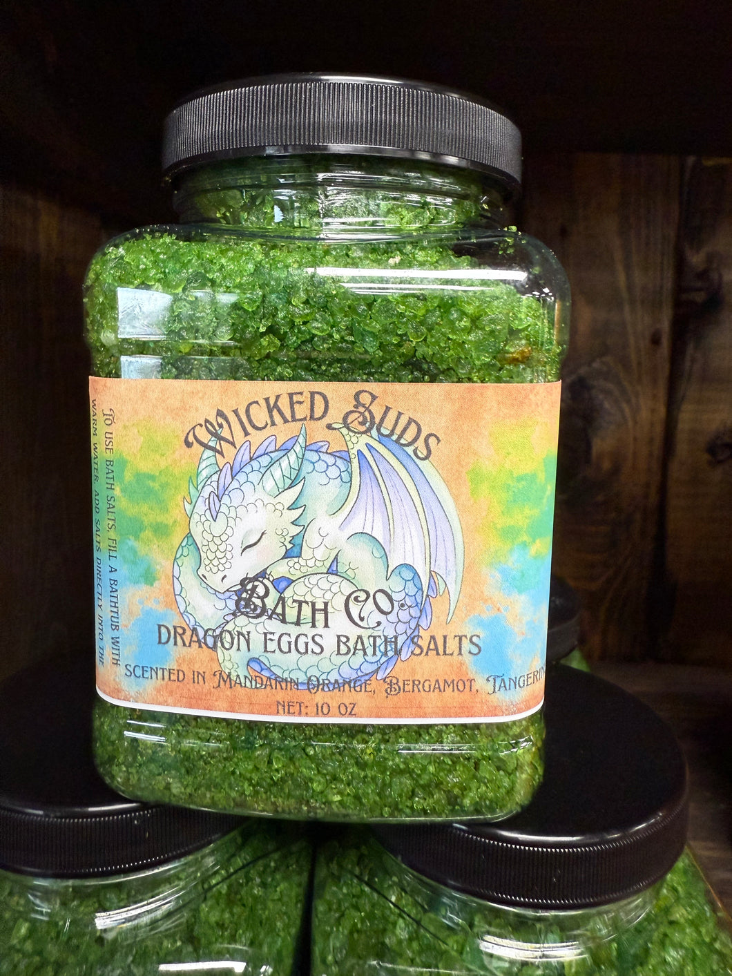 Dragon eggs bath salts