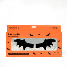 Load image into Gallery viewer, Halloween Bat Habits Detox Undereye Masks- 4 Pairs

